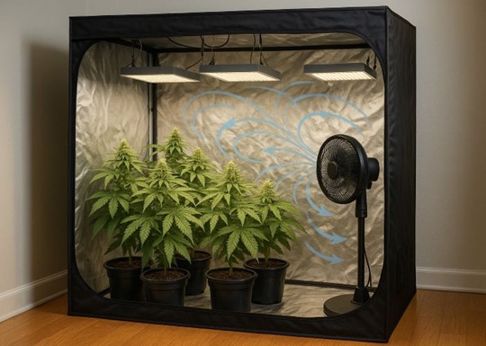 Лето в гроубоксе: спасаем каннабис от жары без кондиционера