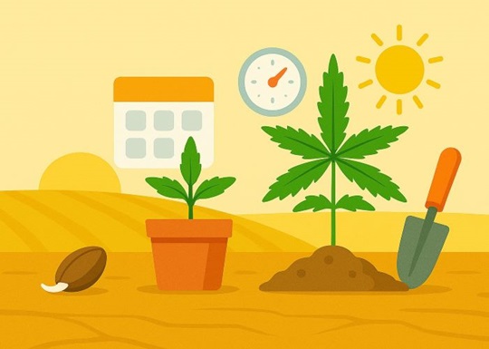 Когда проращивать автоцветы для аута?